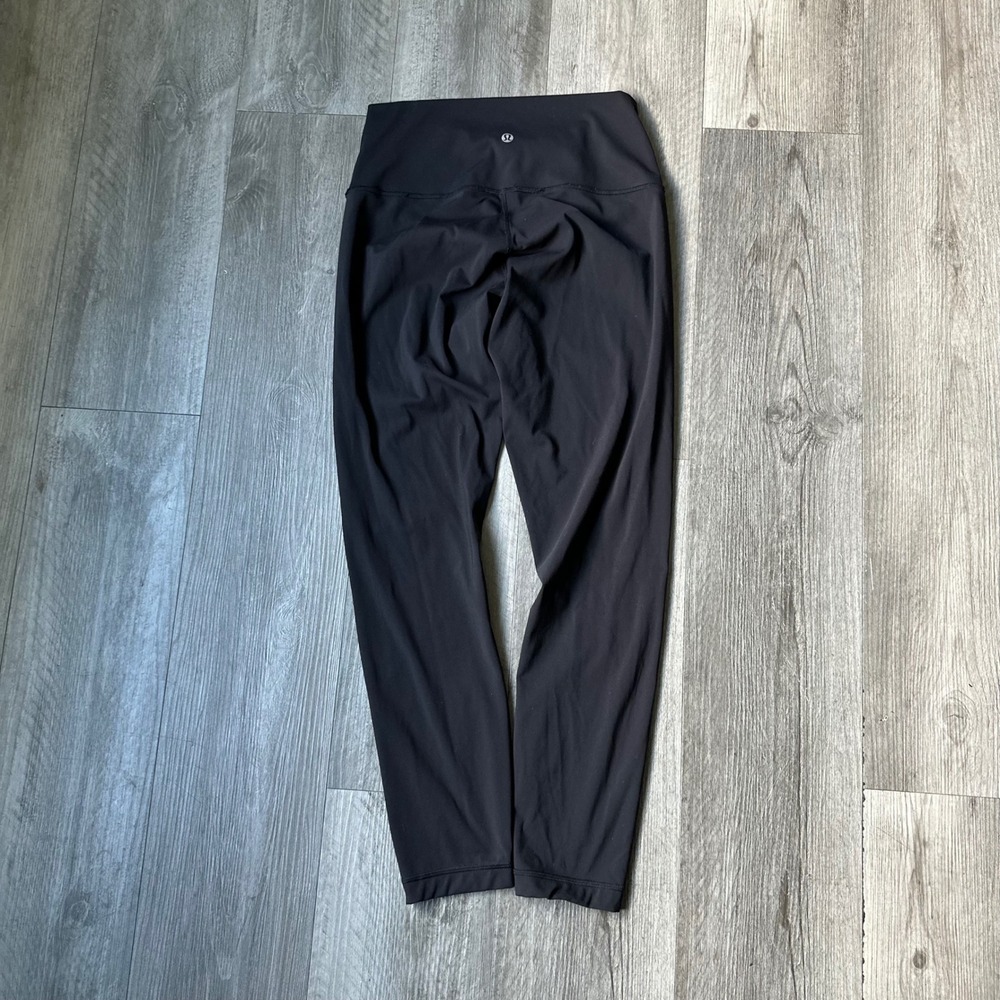 Lululemon Black High Rise Leggings Size 8